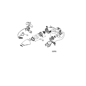 Hand Vac Diagram and Parts List for 0835  Dirt Devil Hand Vacuum